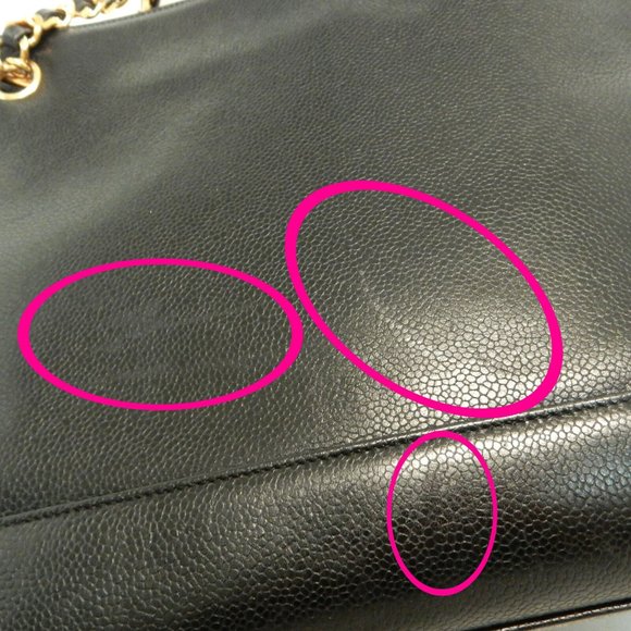 Chanel Black Leather Gold Chain Bag - Picture 10 of 11